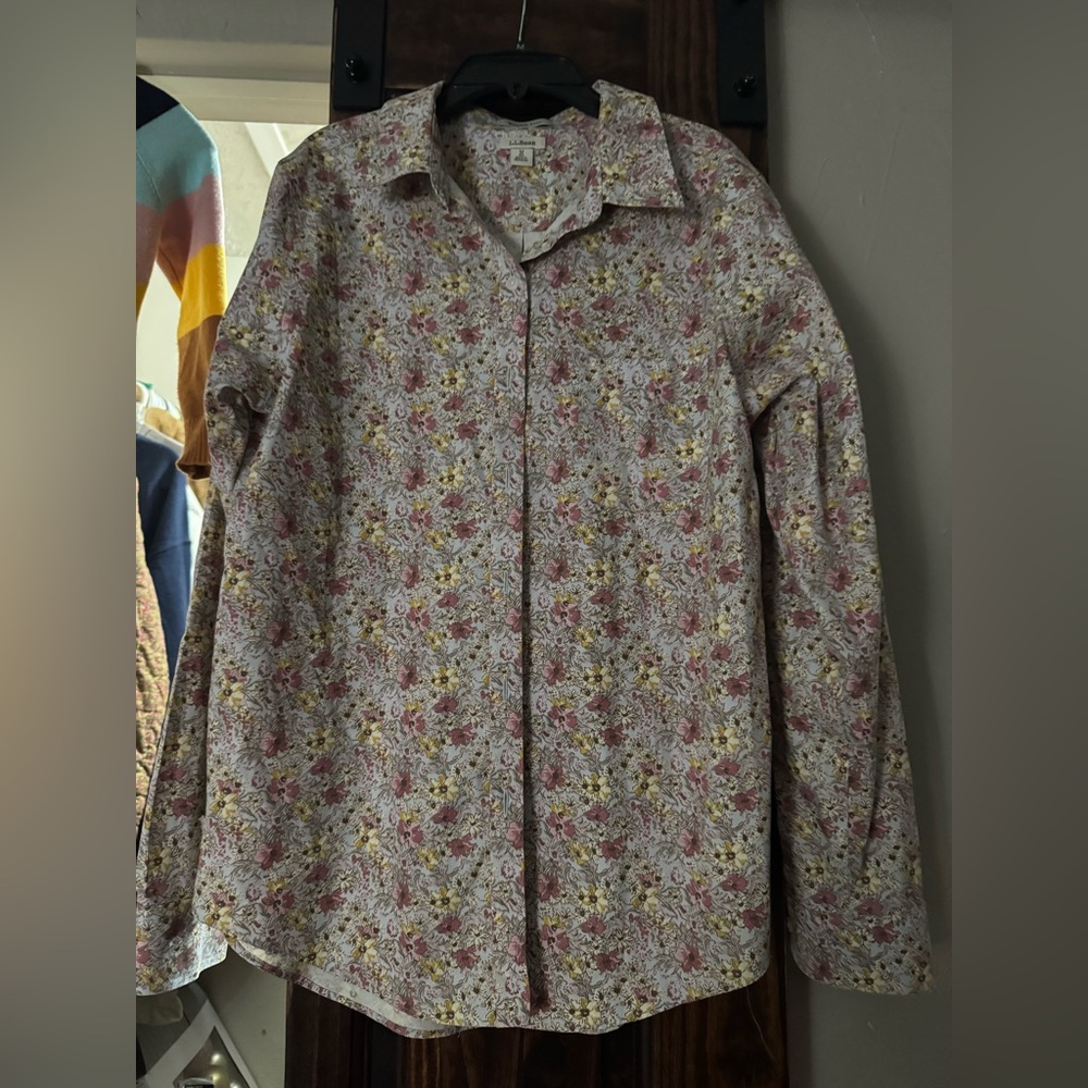 Vintage L.L BEAN  button down blouse